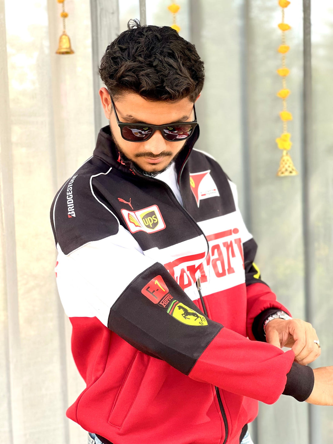 Trio Ferrari Vintage Racing Jacket | Premium Motorsport Jacket – Stardrip