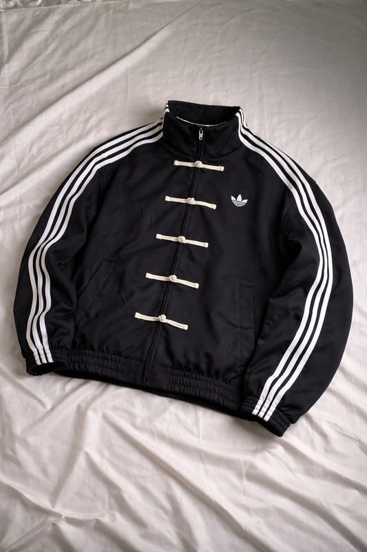 Black CNY Adidas Chinese Jacket | Premium Streetwear Jacket | Stardrip