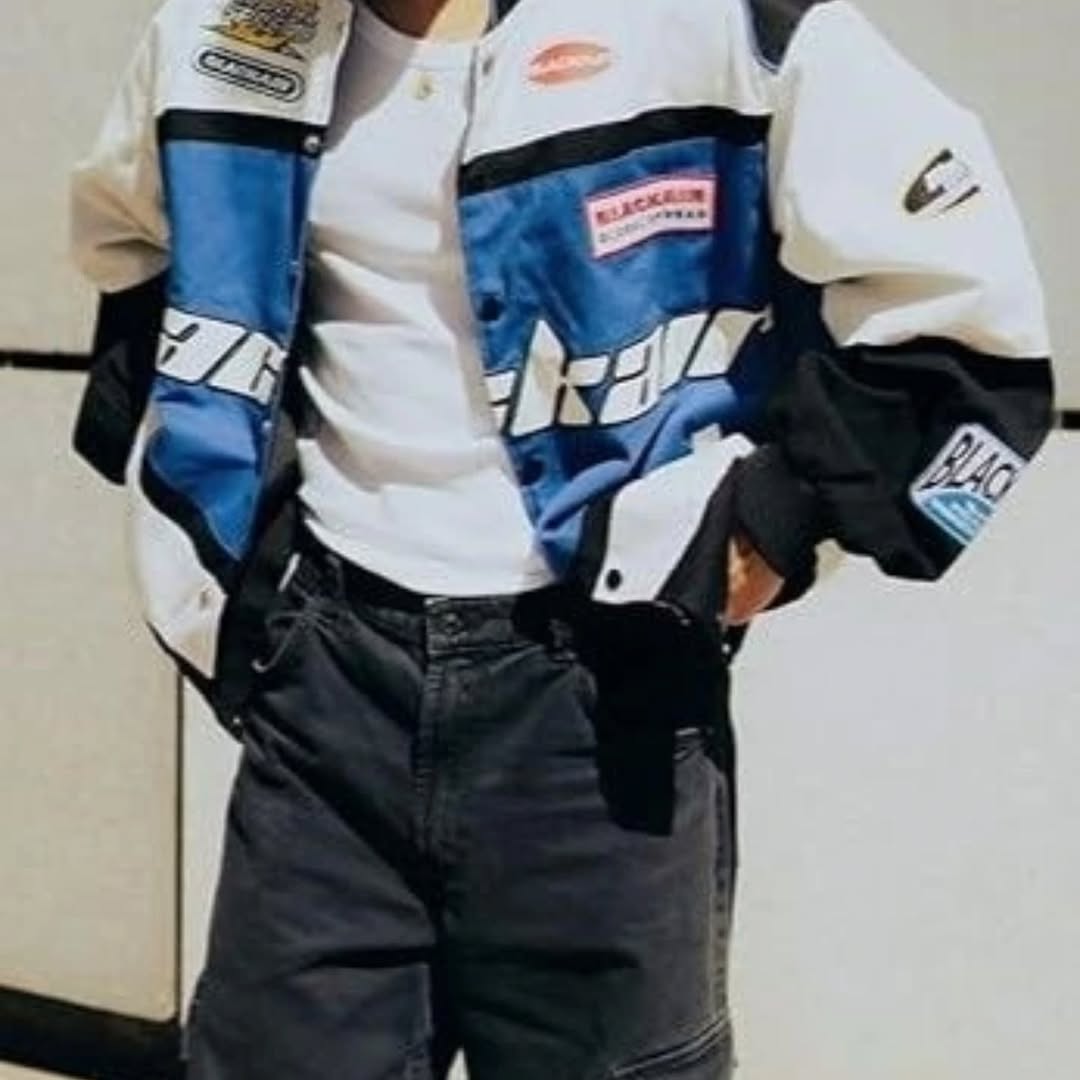 Black Air Racing Jacket for Men & Women | Premium Motorsport Jacket | Stardrip