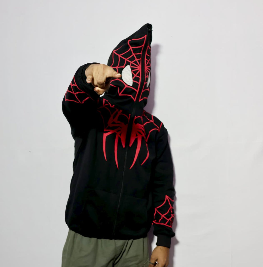 Black Spider-Man Premium Hoodie for Men & Women | Unisex Oversized Hoodie | Stardrip