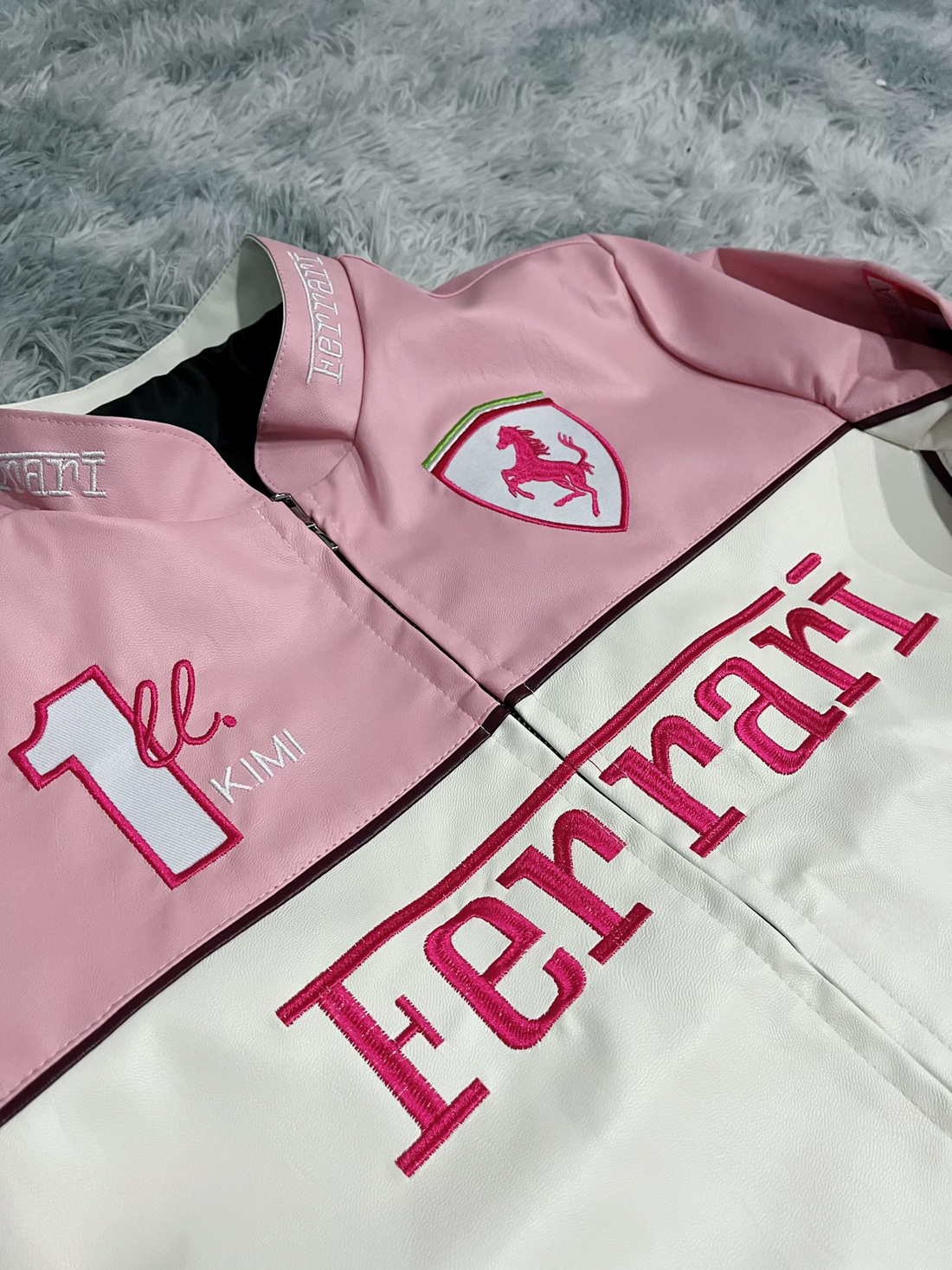 Premium Pink Leather Jacket for Women | Stylish Faux Leather Biker Jacket – Stardrip