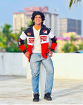 Trio Ferrari Vintage Racing Jacket – Premium Motorsport Streetwear