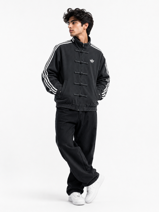 Gray CNY Adidas Chinese Jacket for Men & Women | Premium Streetwear Jacket – Stardrip