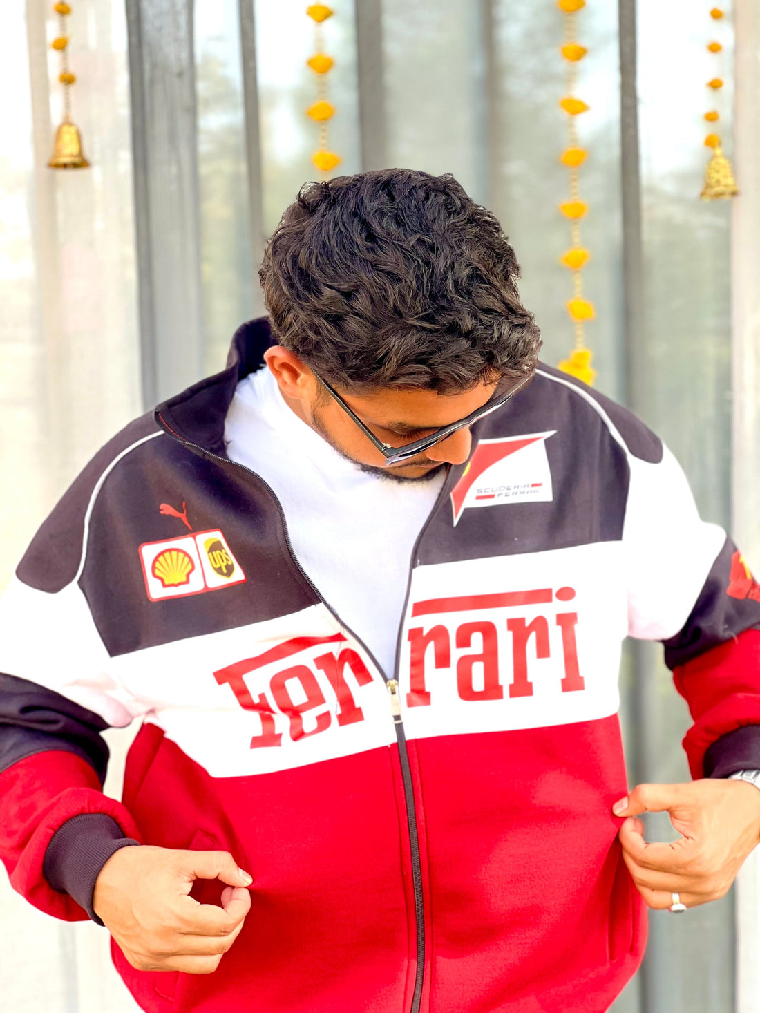 Trio Ferrari Vintage Racing Jacket | Premium Motorsport Jacket – Stardrip