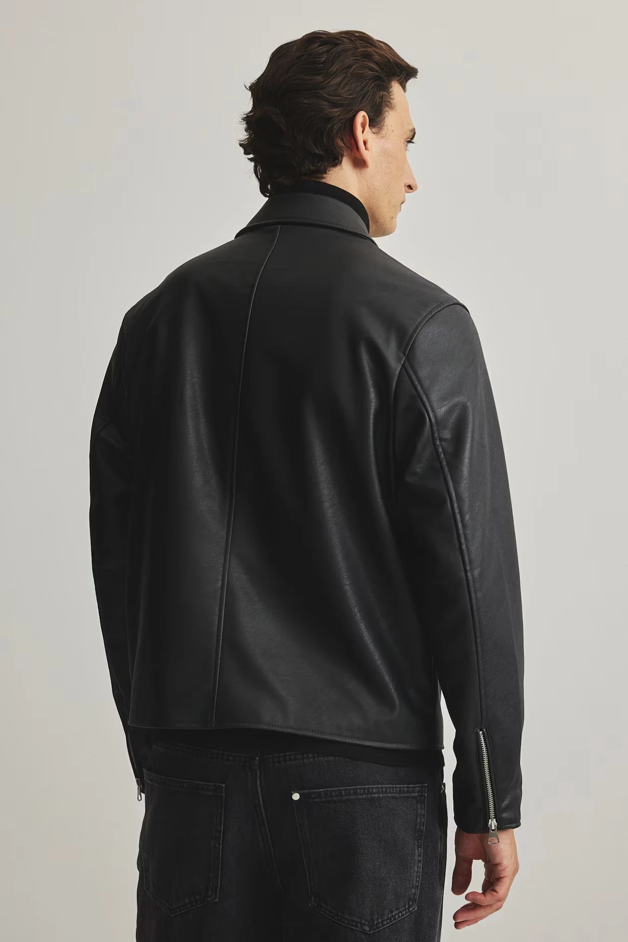 Premium Black Leather Jacket | Stardrip