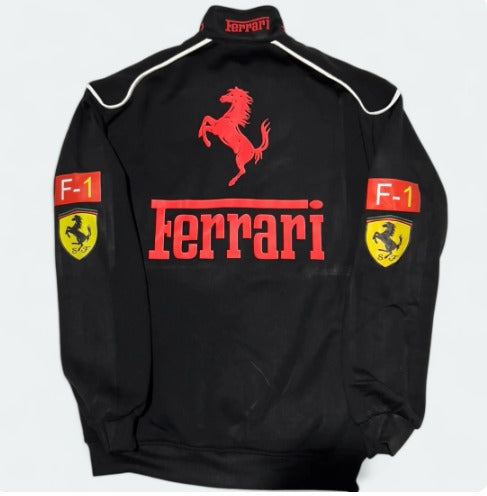 Black Vintage Racing Jacket | Premium Parachute Fabric Unisex Jacket | Stardrip