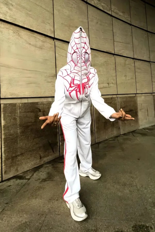 White Spider-Man Premium Hoodie for Men & Women | Unisex Oversized Hoodie – Stardrip